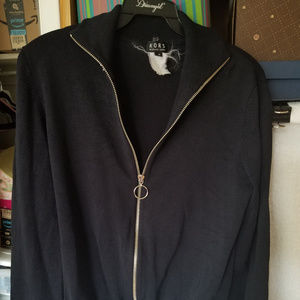 Michael Kors Zip-Front Sporty Cardigan